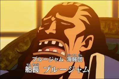 Comment se nomme l'quipage de pirates qui a accost  Fuschia (qui pourchasse Luffy et ses 2 frres) ?