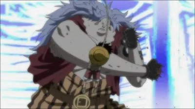 Comment s'appelle l'homme qui a tabass Luffy pour qu'il lui dise o se trouve le trsor de ses 2 frres ?