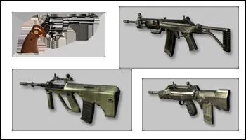 Quelle arme ne fait pas partie de la classe 'fusil d'assaut' ?