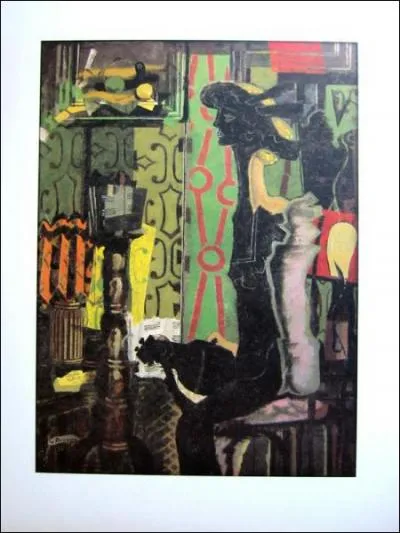 Qui a peint Femme  la mandoline ?