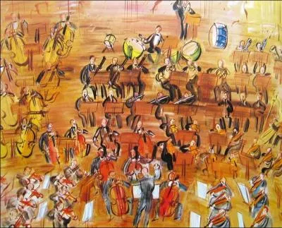 Qui a peint Le grand orchestre ?