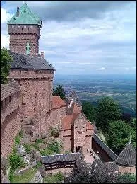 Quel est ce clbre chteau fort d'Alsace ?