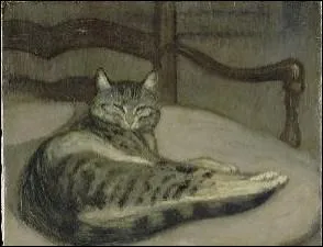 Qui a peint 'Chat sur un fauteuil' ?
