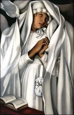 Qui a peint 'La communiante' ?