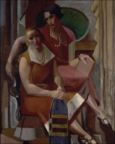 Qui a peint 'Les deux amies' ?