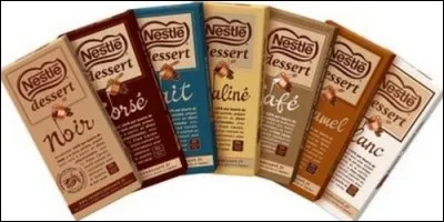 De quelle origine est le chocolat Nestlé ?