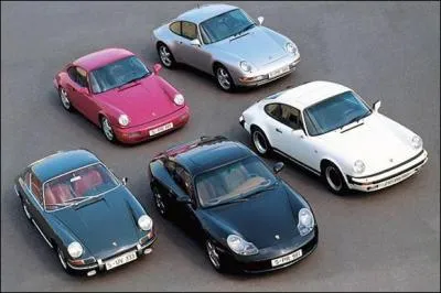 Voil une Porsche ...