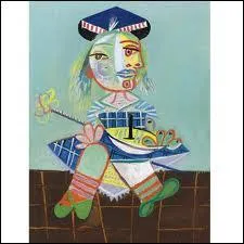 Qui a peint La fille de l'artiste  deux ans ?