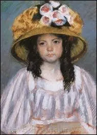 Qui a peint Fillette au grand chapeau ?