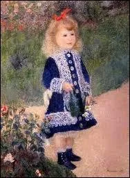 Qui a peint Petite fille  l'arrosoir ?