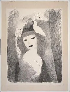 Qui a peint Fille avec un oiseau ?