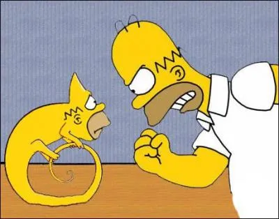 Aussitt pens, aussitt fait ! Mais au premier quizz, a a chauff ! Un gros bonhomme l'a engueul :