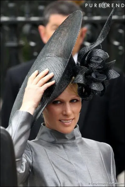 Zara Phillips , fille de la princesse ...