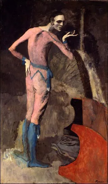 Qui a peint 'L'acteur' ?