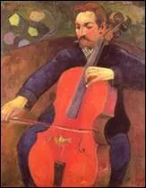 Qui a peint 'Le violoncelliste' ?
