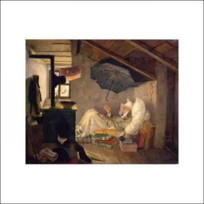 Qui a peint 'Le pauvre pote' ?