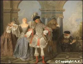 Qui a peint 'Comdiens franais' ?