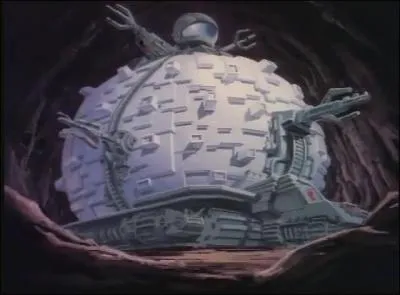 Le Technodrome sert de vhicule et de QG au(x) 'mchant(s)' dans le dessin anim
