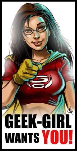 Sur Internet le 'weblog' des Geeks Girls est aliment d'un nouvel article tous les :