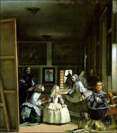 Retrouvez l'auteur et le titre de ce clbre tableau espagnol de 1656 :