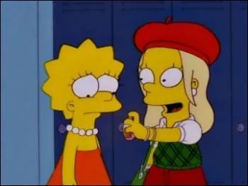 Comment s'appelle cette fille qui est une trs bonne camarade de classe de Lisa ?