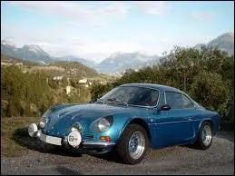 Puis la célèbre berlinette ... .