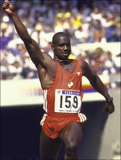 Sprinter canadien d�chu pour dopage aux JO de S�oul :