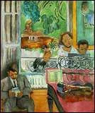 Qui a peint 'La leon de musique' ?