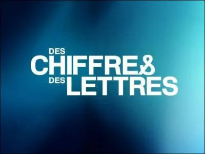 Qui est l'actuel animateur de 'Des chiffres et des lettres' ?