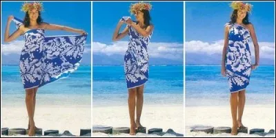 De quel pays sont originaires les paréos ?