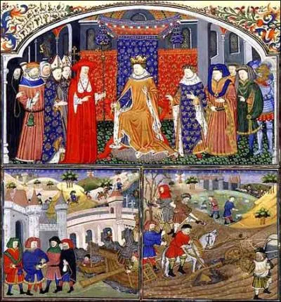 Dans les enluminures (illustrations dans les manuscrits), on trouve des personnages de toutes les tailles. Pourquoi ?