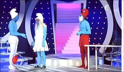 Qui se cache derrire ces schtroumpfs ?