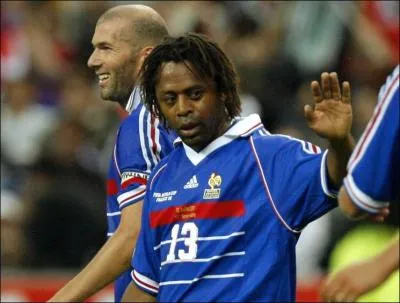 Originaire de Guadeloupe , il a port 8 fois le maillot ...
