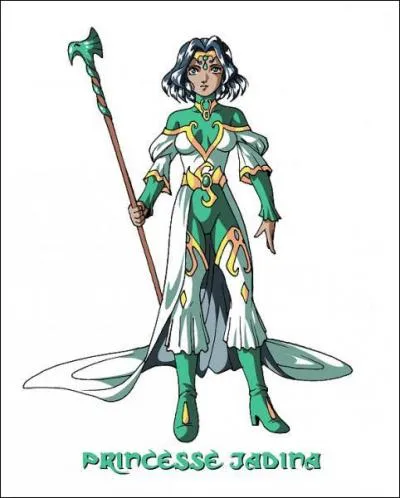 Comment s'appelle l'lment qui constitue le bton aigle de Jadina ?