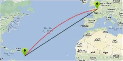 Quelle distance sépare la France des Antilles françaises ?