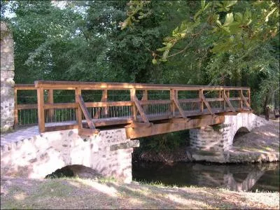 Ce pont est représenté sur un tableau de :