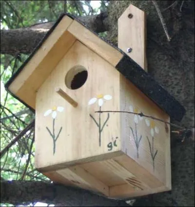 Je suis une coupe faite de mousses, de poils et de plumes place dans un trou de mur, d'arbre ou encore dans un nichoir. Mes crateurs sont trs connus car annonciateurs du printemps.