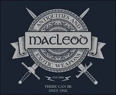 ''Je m'appelle Connor MacLeod. Je suis né en 1518 et je suis immortel.''