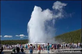 USA : Quel est le nom du clbre geyser qui jaillit environ toutes les 90 minutes dans le Park de Yellowstone ?