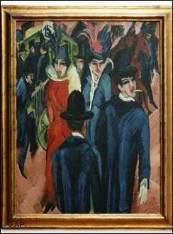 Qui a peint 'Scne de rue' ?