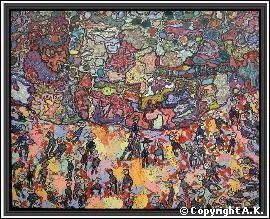 Qui a peint 'Rue passagre' ?