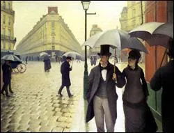 Qui a peint 'Rue de Paris, temps de pluie' ?