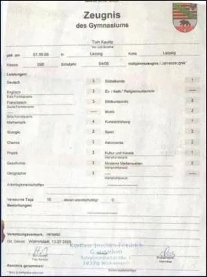 Les matires prfrs de Tom sont ?