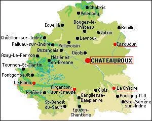 Dans quel d�partement se trouve Issoudun ?