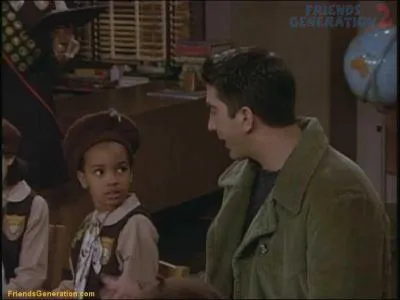 Elle a t Maya, fille du 'Docteur Dolittle', et dans cet pisode elle se dispute le titre de meilleur vendeur de gteaux avec Ross. Qui est-elle ?