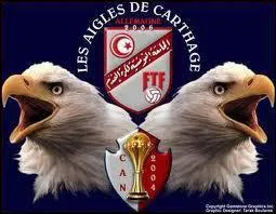 De quelle nationalit sont les footballeurs de l'quipe surnomme 'les aigles de Carthage' ?