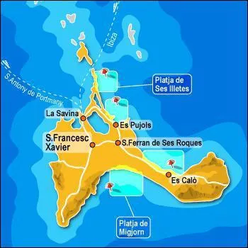 Dans quel pays se trouve l'le de Formentera ?