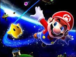 Dans Mario Galaxy 1, on peut avoir des toiles ...
