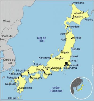 D'un point de vue géographique, le Japon est :