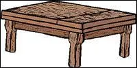 Comment se dit en espagnol : 'une table' ?